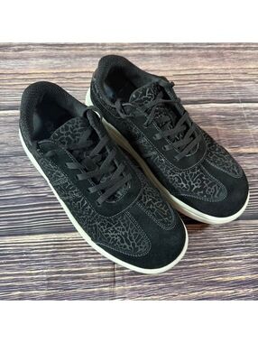 OrthoFeet Stroll Women’s 8.5 X-Wide 2E Black Sneakers Style 71101 Orthopedic
